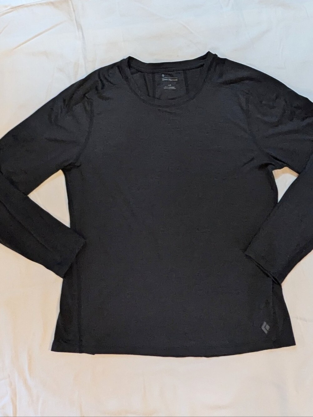 Black Diamond Women's Lightwire Long Sleeve Tech Tee - Grey - Size L